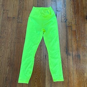 Fabletics Neon High Waisted Leggings
